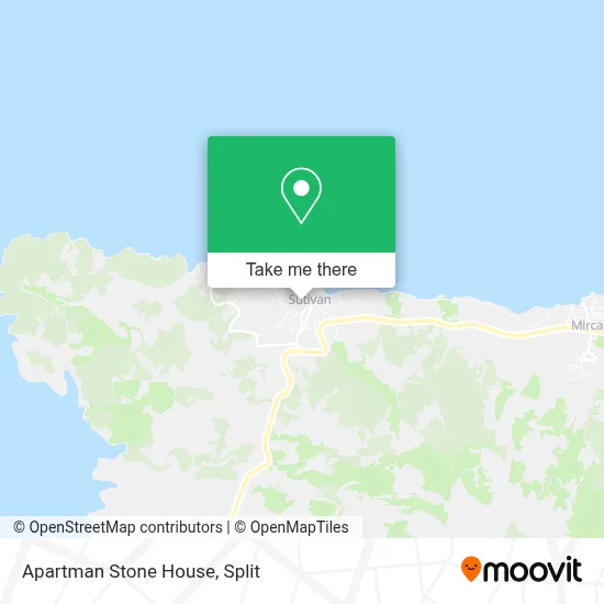 Apartman Stone House map
