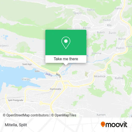 Mitella map