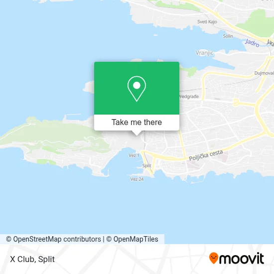 X Club map