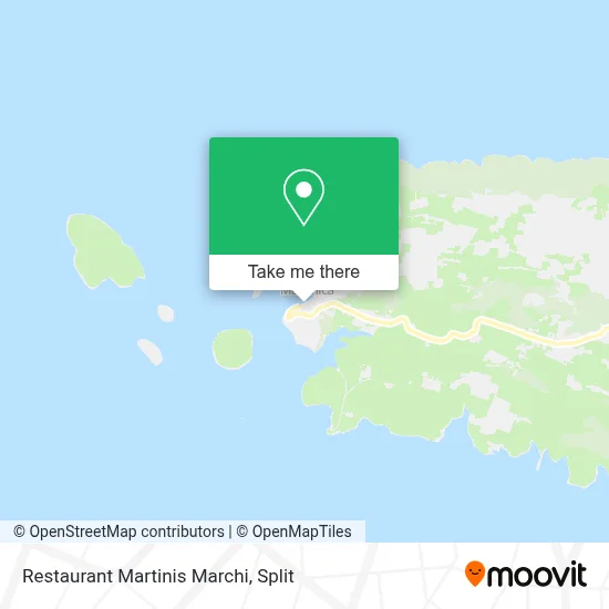 Restaurant Martinis Marchi map