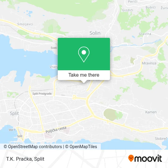T.K. Praćka map