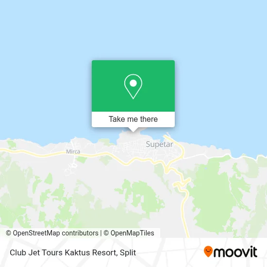 Club Jet Tours Kaktus Resort map