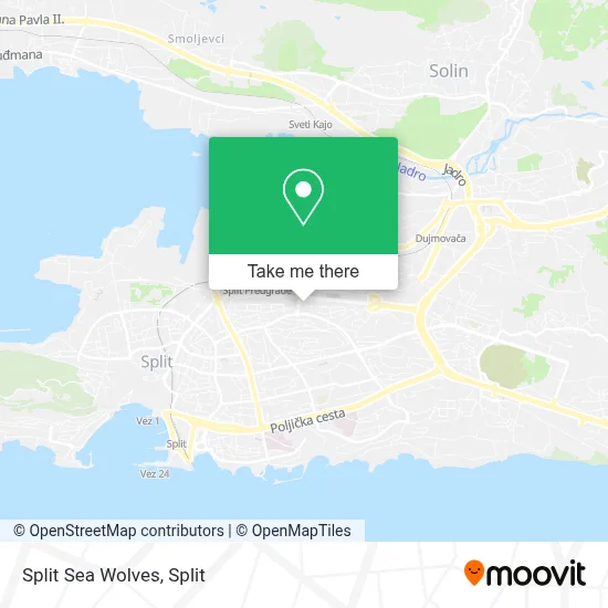 Split Sea Wolves map