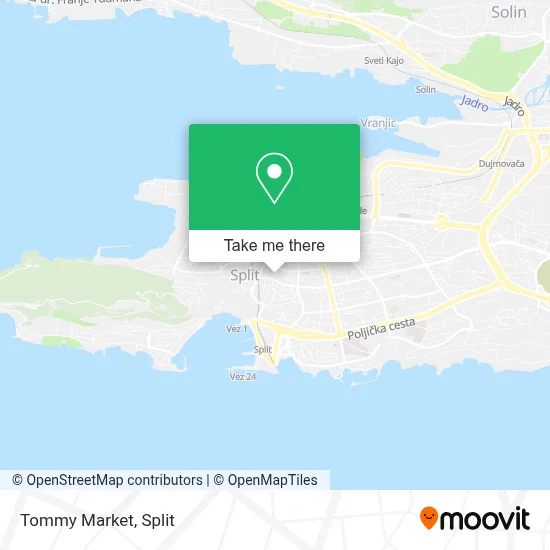 Tommy Market map