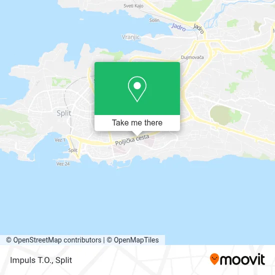 Impuls T.O. map