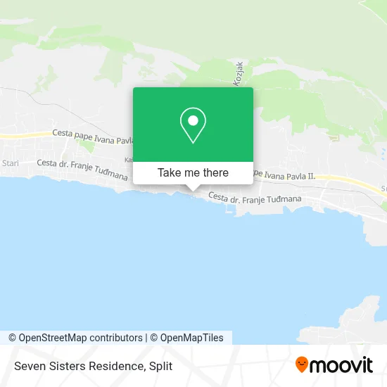 Seven Sisters  Residence map