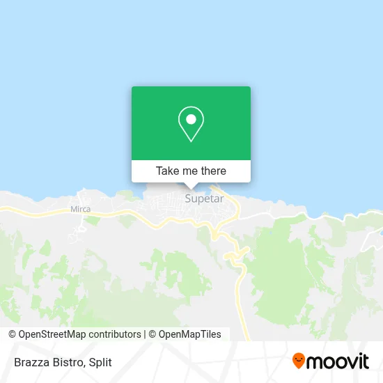 Brazza Bistro map