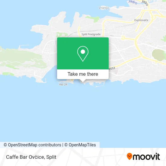 Caffe Bar Ovčice map