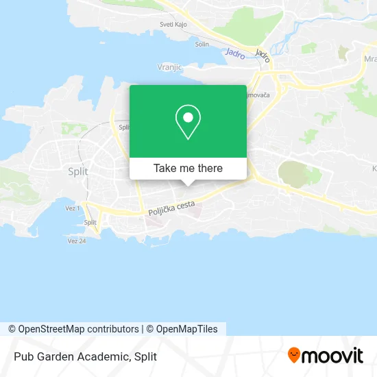 Pub Garden Academic map