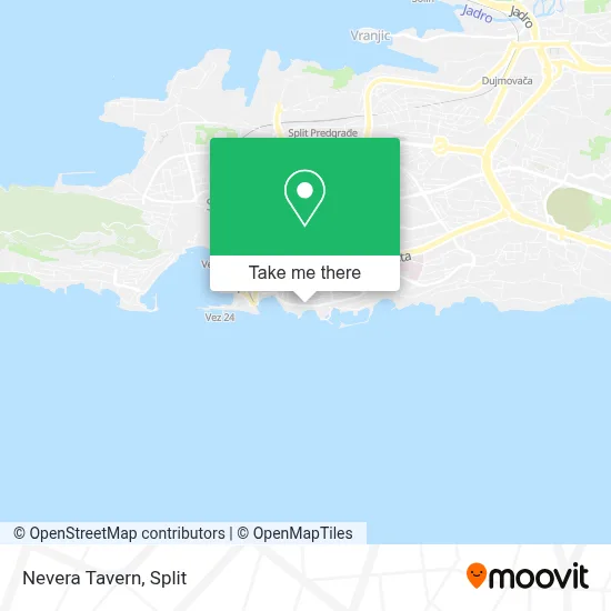 Nevera Tavern map