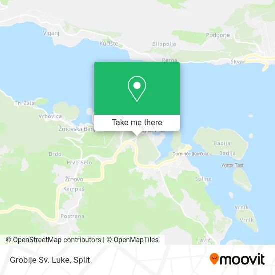 Groblje Sv. Luke map