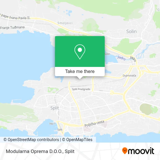 Modularna Oprema D.O.O. map