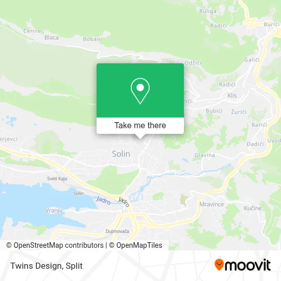 Twins Design map