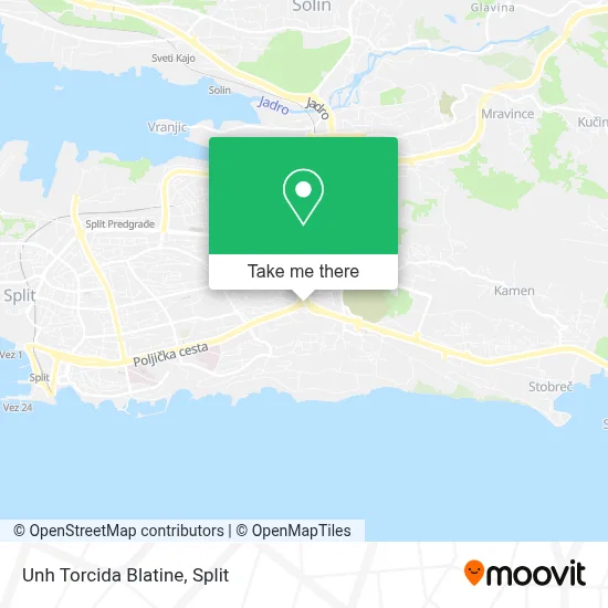 Unh Torcida Blatine map