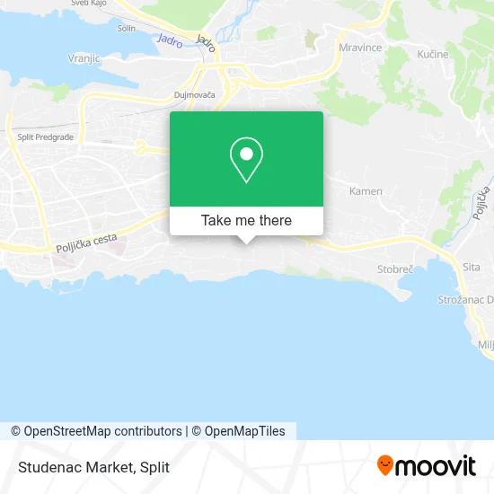 Studenac Market map