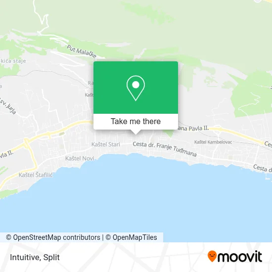 Intuitive map