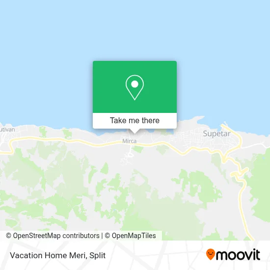 Vacation Home Meri map