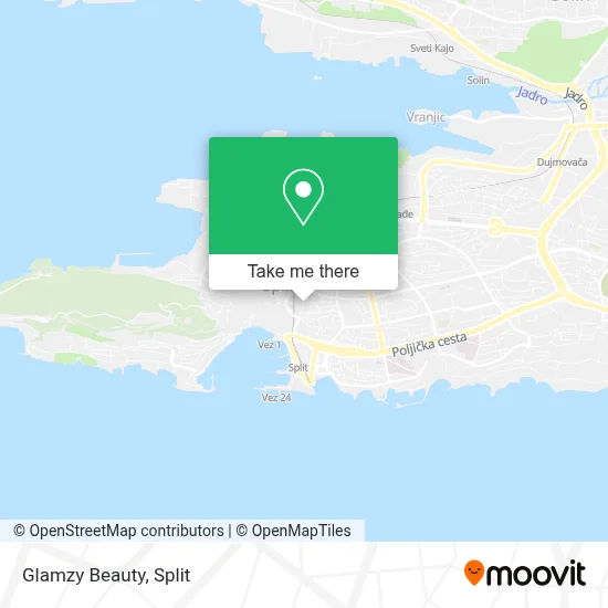 Glamzy Beauty map