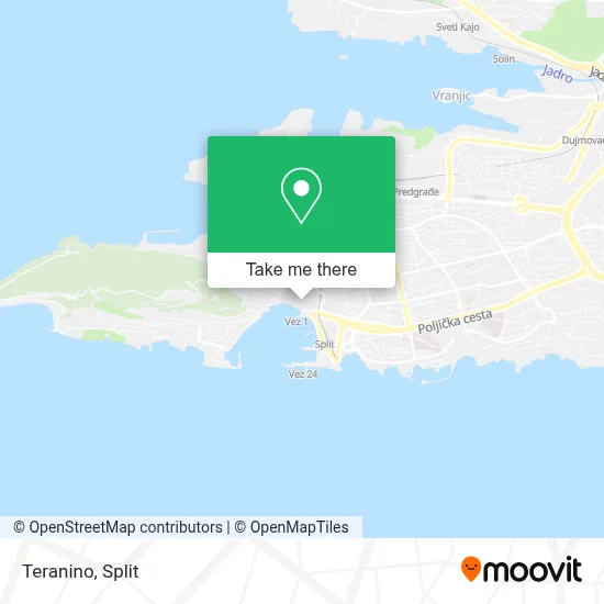 Teranino map