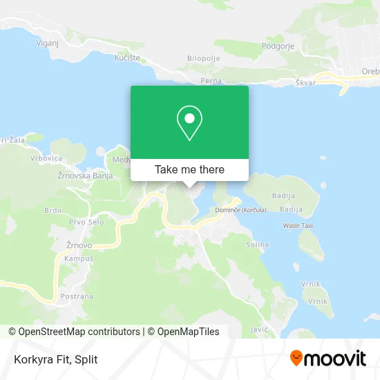 Korkyra Fit map