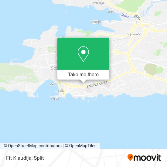 Fit Klaudija map
