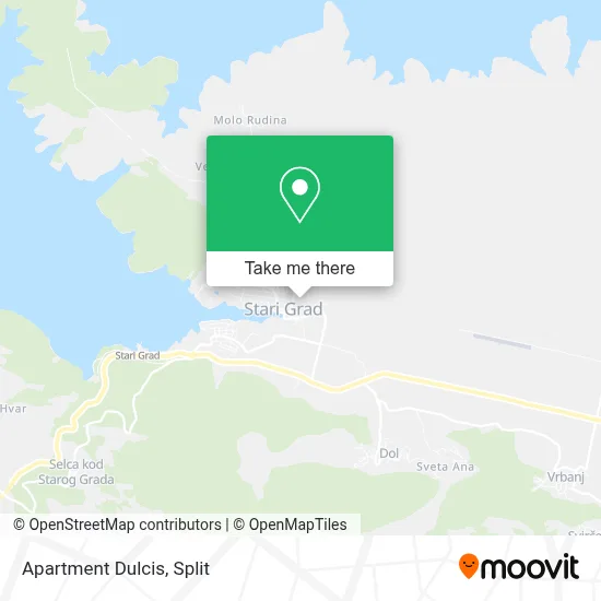 Apartment Dulcis map