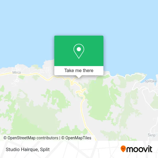 Studio Hairque map