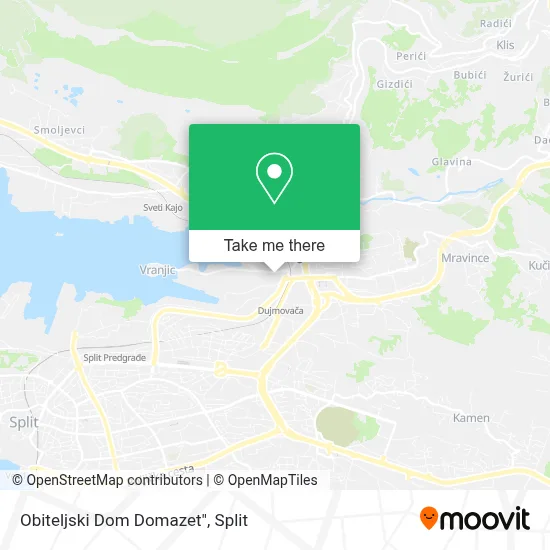 Obiteljski Dom Domazet" map