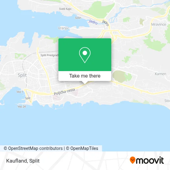 Kaufland map