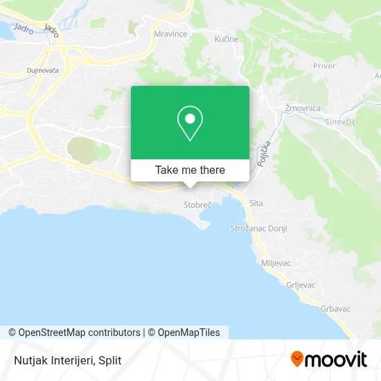 Nutjak Interijeri map
