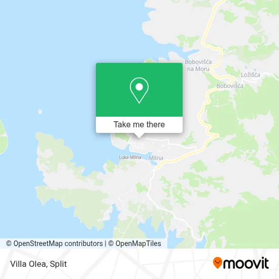 Villa Olea map