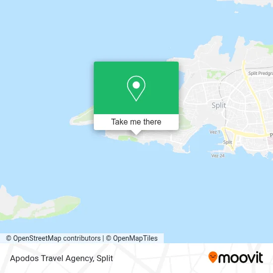 Apodos Travel Agency map