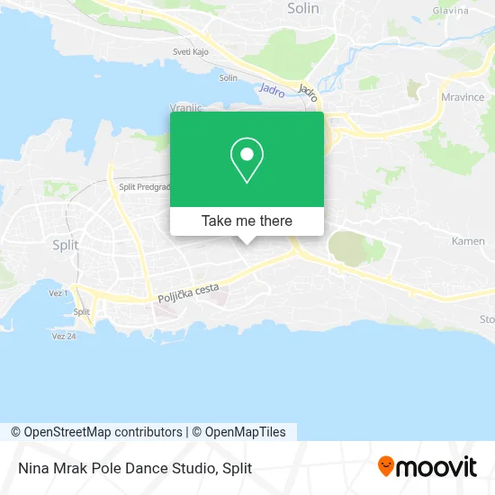 Nina Mrak Pole Dance Studio map