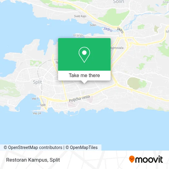 Restoran Kampus map