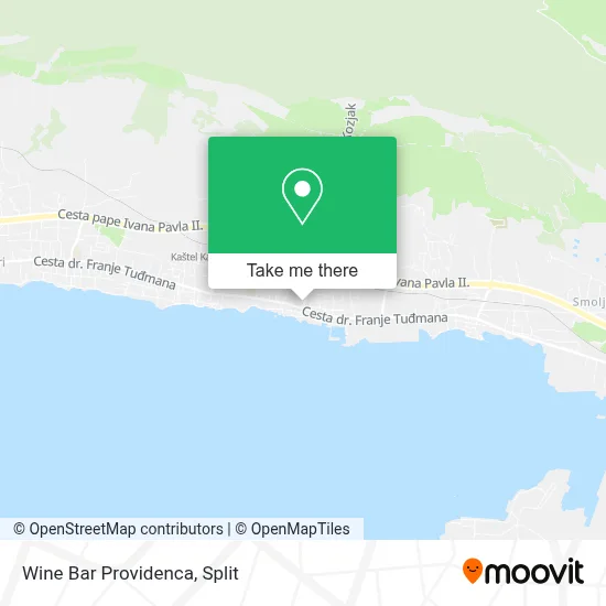 Wine Bar Providenca map