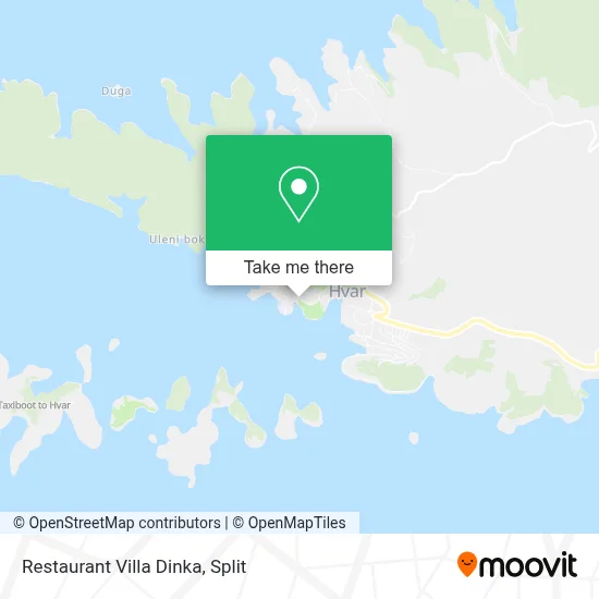 Restaurant Villa Dinka map