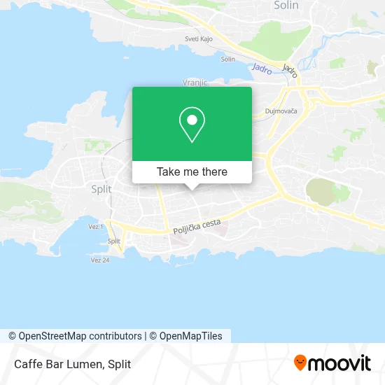 Caffe Bar Lumen map
