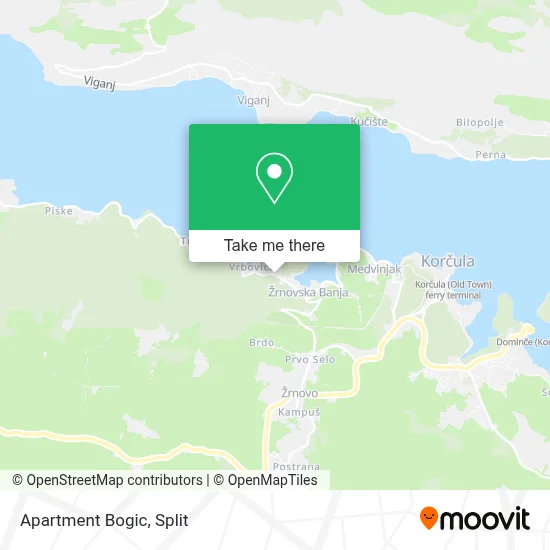 Apartment Bogic map