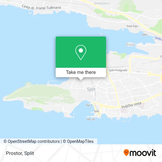 Prostor map