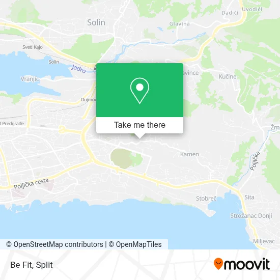 Be Fit map