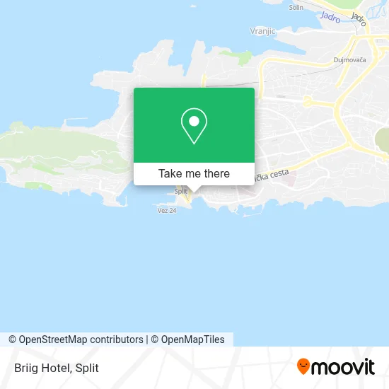 Briig Hotel map