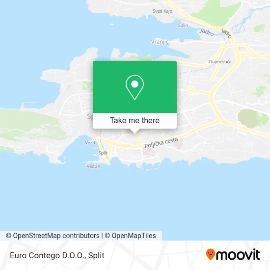Euro Contego D.O.O. map