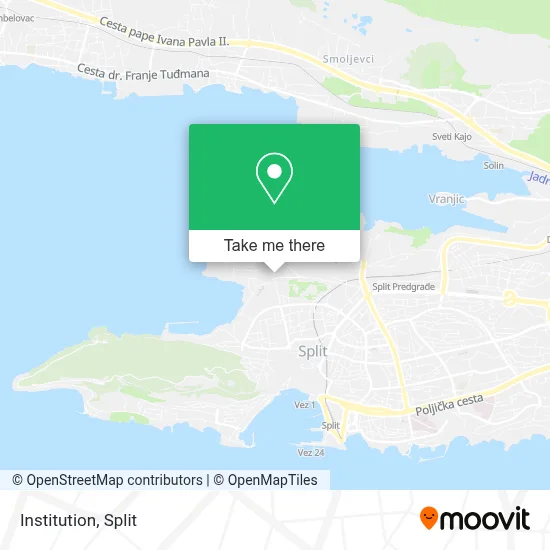 Institucija map