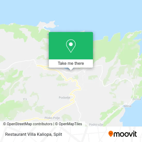 Restaurant Villa Kaliopa map