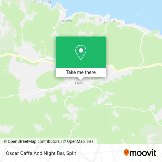 Oscar Caffe And Night Bar map