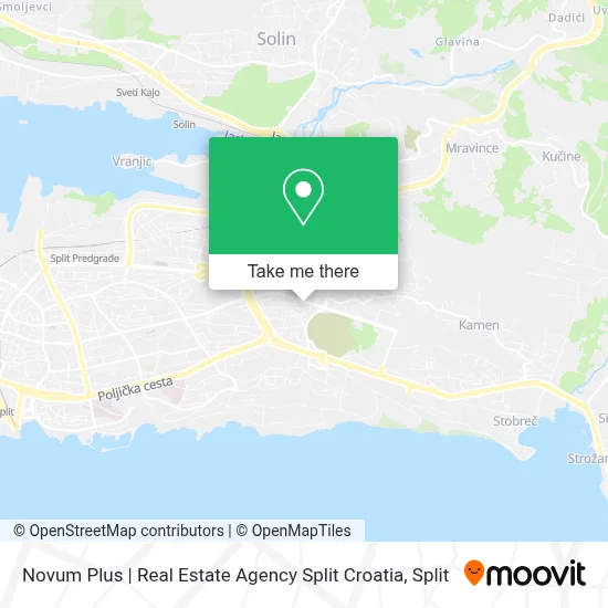 Novum Plus | Real Estate Agency Split Croatia map