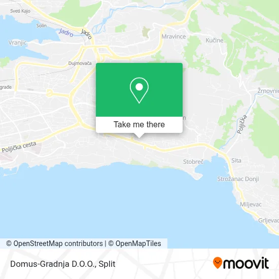 Domus-Gradnja D.O.O. map