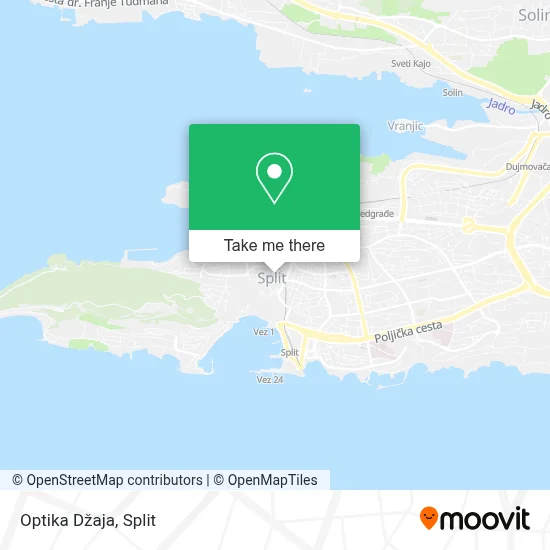 Optika Džaja map
