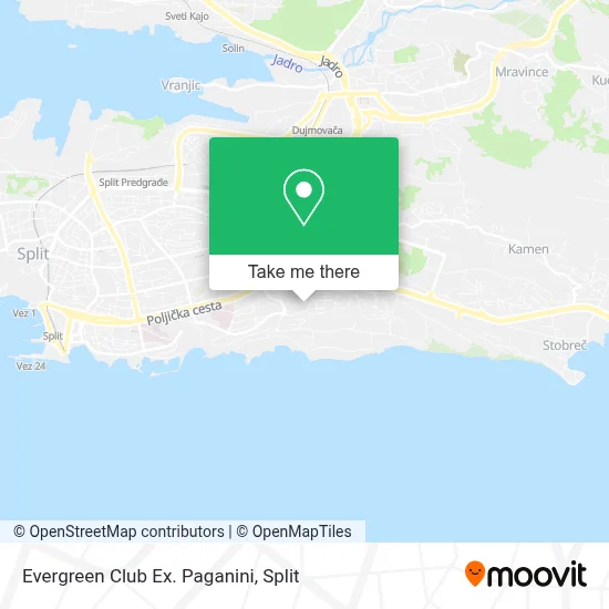 Evergreen Club Ex. Paganini map