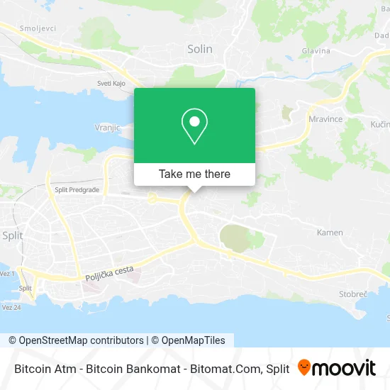 Bitcoin Atm - Bitcoin Bankomat - Bitomat.Com map